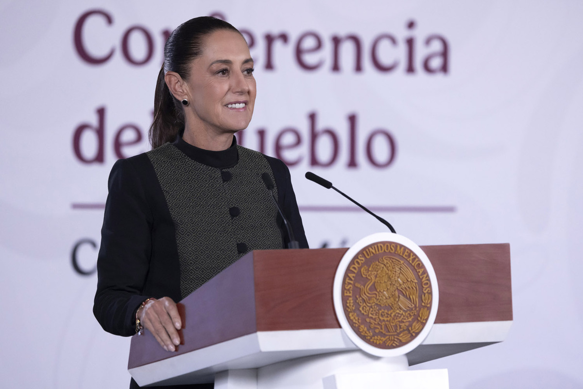 La Presidenta destacó que los mexicanos en EU son personas trabajadoras y honestas. | Foto: Presidencia