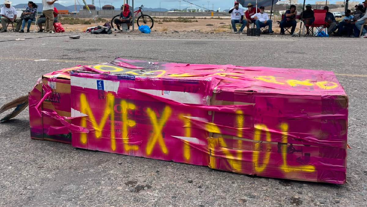 Rally masivo contra planta de amoniaco de GPO en Los Mochis. | Especial