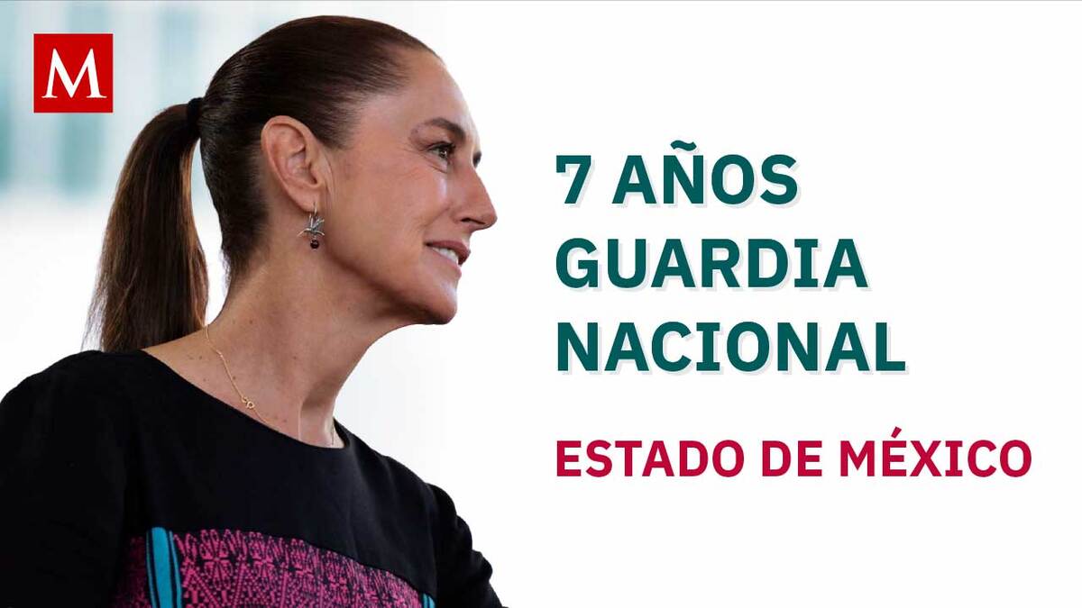 Sheinbaum preside el 7.° Aniversario de la Guardia Nacional