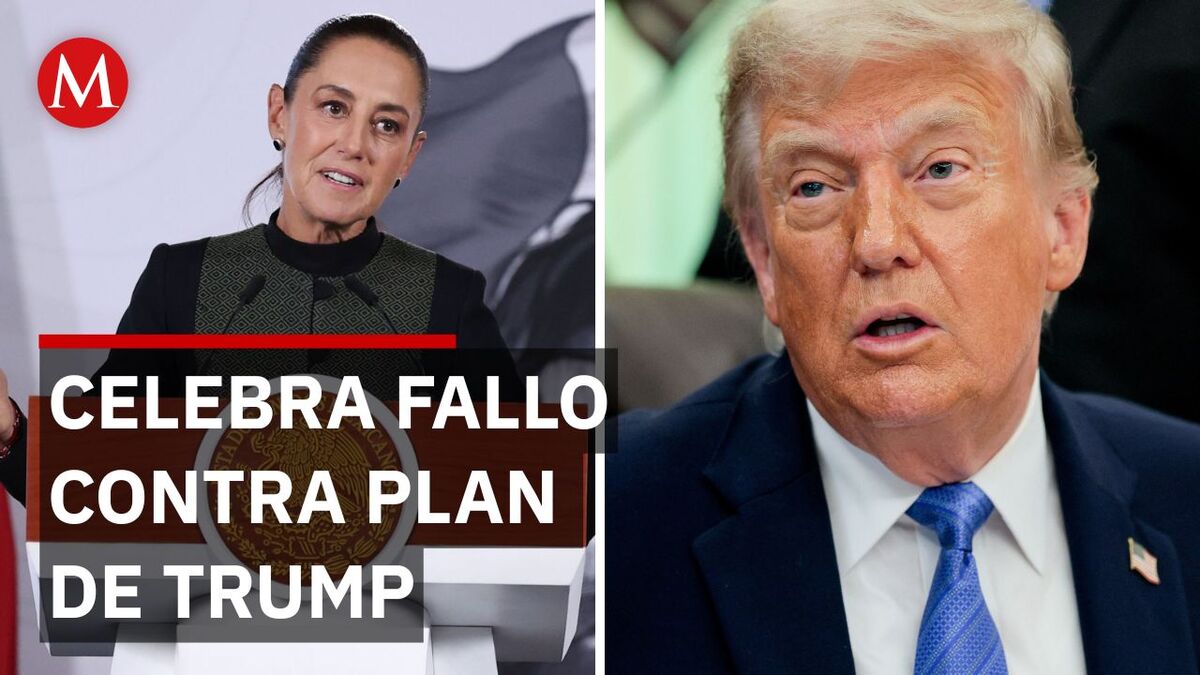 Sheinbaum respalda a paisanos tras revés a medida de Trump en EU