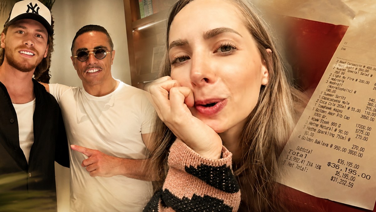 YosStop arremete contra Aldo de Nigris por gastar 40 mil pesos con Salt Bae (Foto: IA M2)