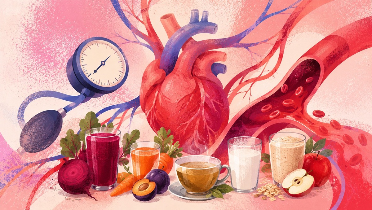 ¿Qué bebidas ayudan a bajar la presión arterial? La ciencia lo explica