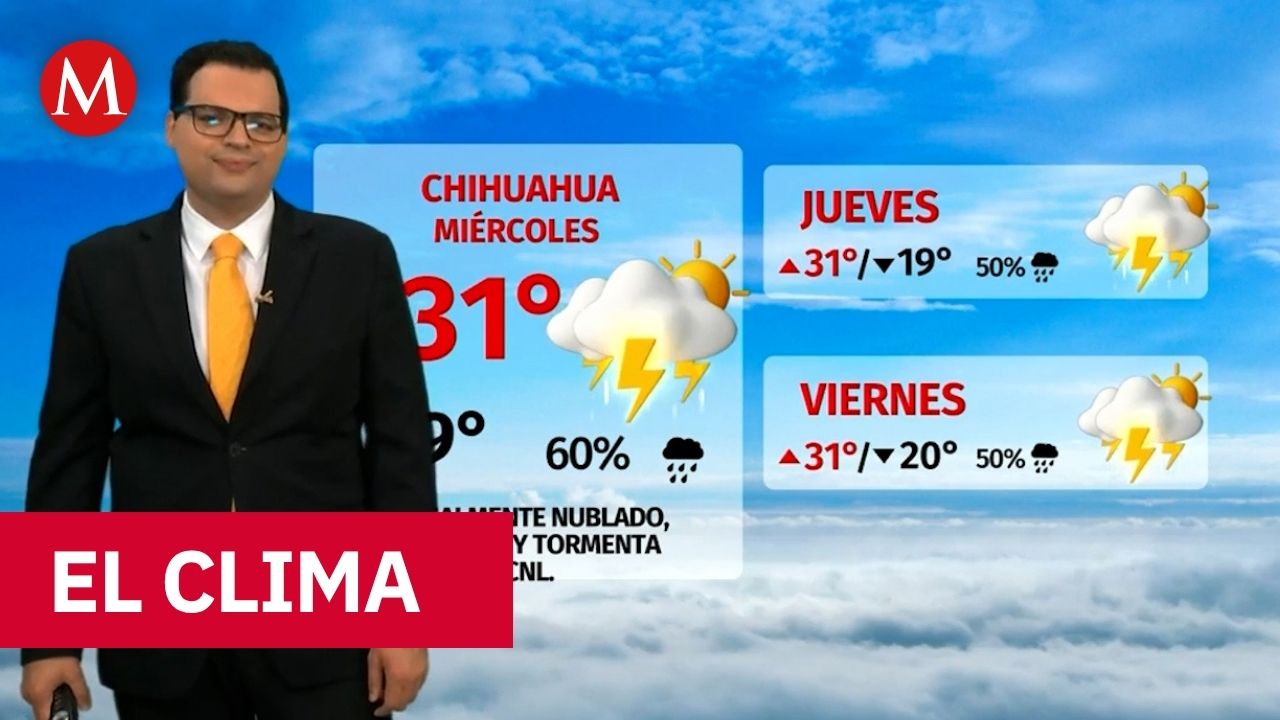 Clima de hoy miércoles 1 de julio de 2026 | Pronóstico con Nelson Valdez
