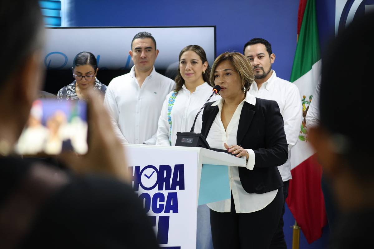 Conferencia de prensa PAN Hidalgo. (Cortesía)