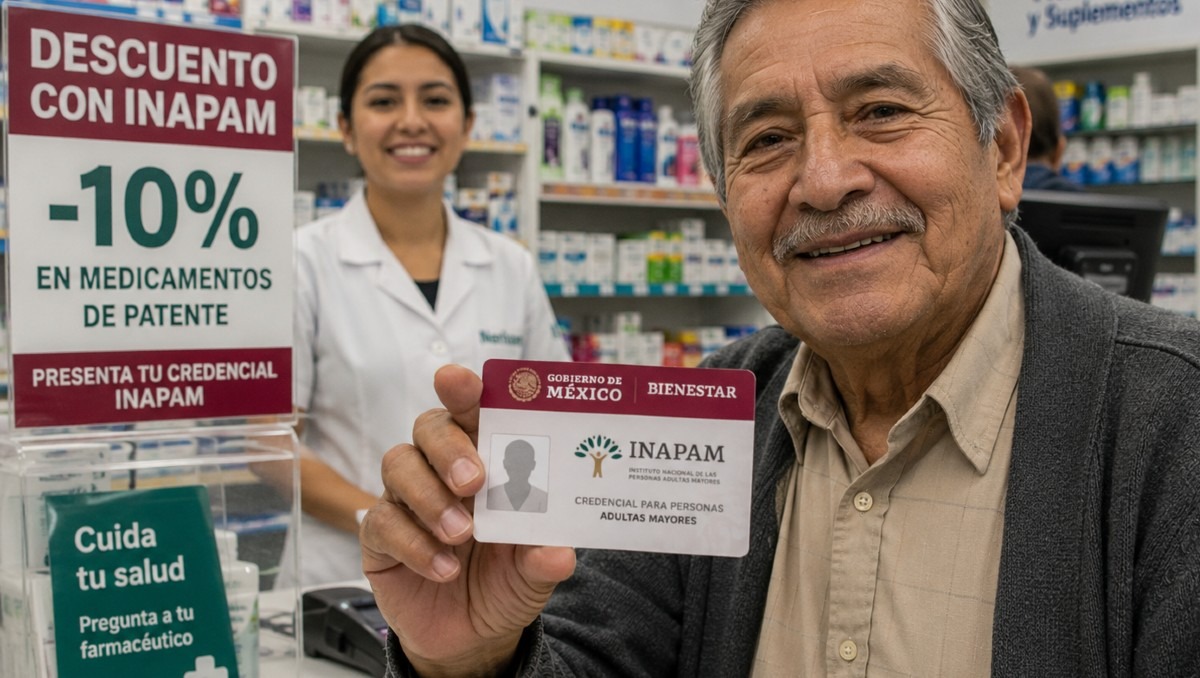 La credencial Inapam da beneficios en las compra de medicamentos | IA Discover