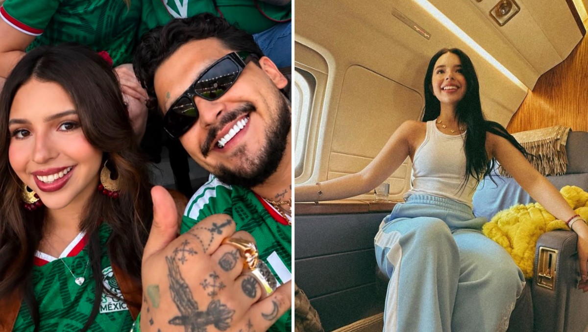 Critican a Ángela Aguilar tras asistir al partido de México vs Ecuador (RS)