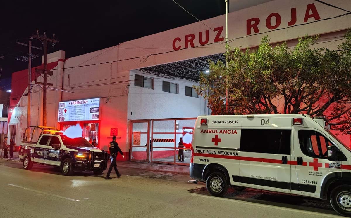 Cruz Roja de Torreón. | Foto: Alejandro Escobedo
