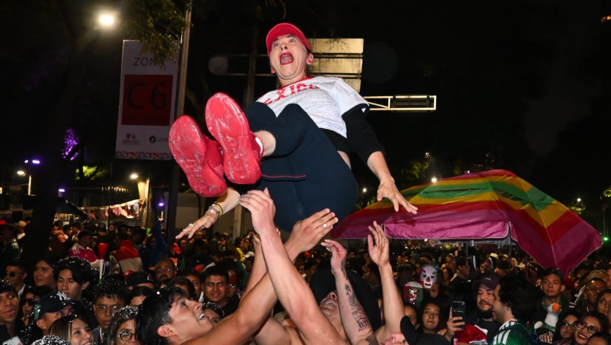 El festejo que se ha replicado por todo el país. | Foto: Daniel Augusto