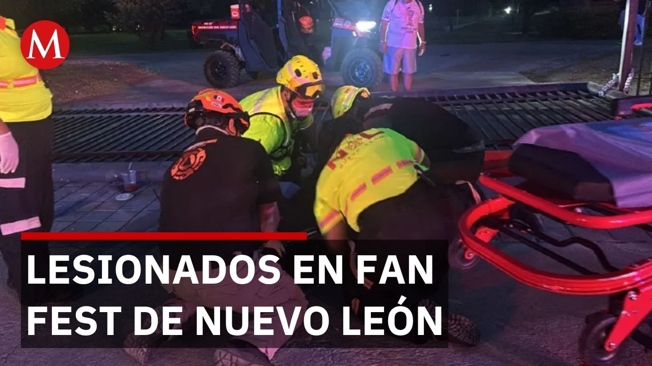 Fan fest México vs Ecuador terminó en caos: aglomeraciones, lesionados y desorden en Monterrey