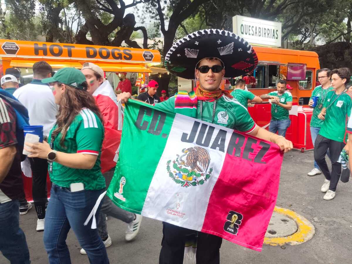 La fiesta tricolor se multiplicó por todo el estadio / Adriana Jiménez