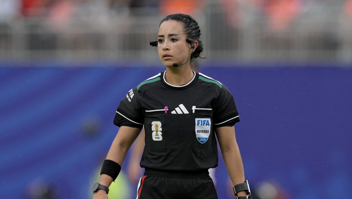 Katia Itzel García estará presente en los Dieciseisavos de Final del Mundial 2026 (AFP)