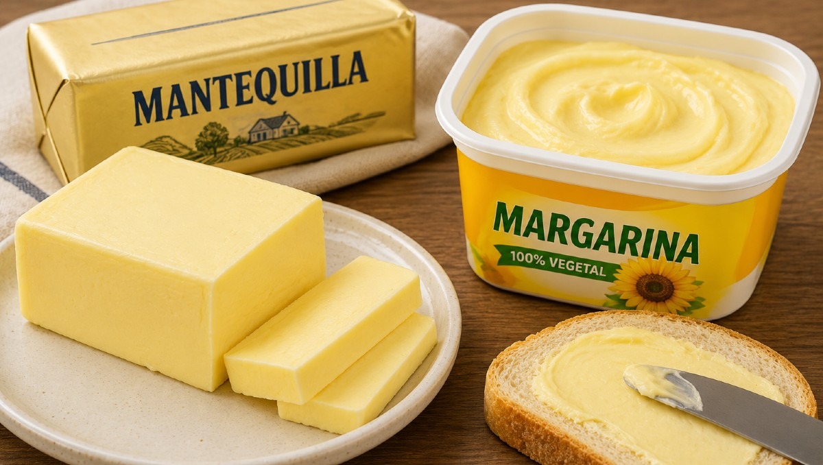 La mantequilla y margarina tienen procesos de elaboración diferentes | IA Discover