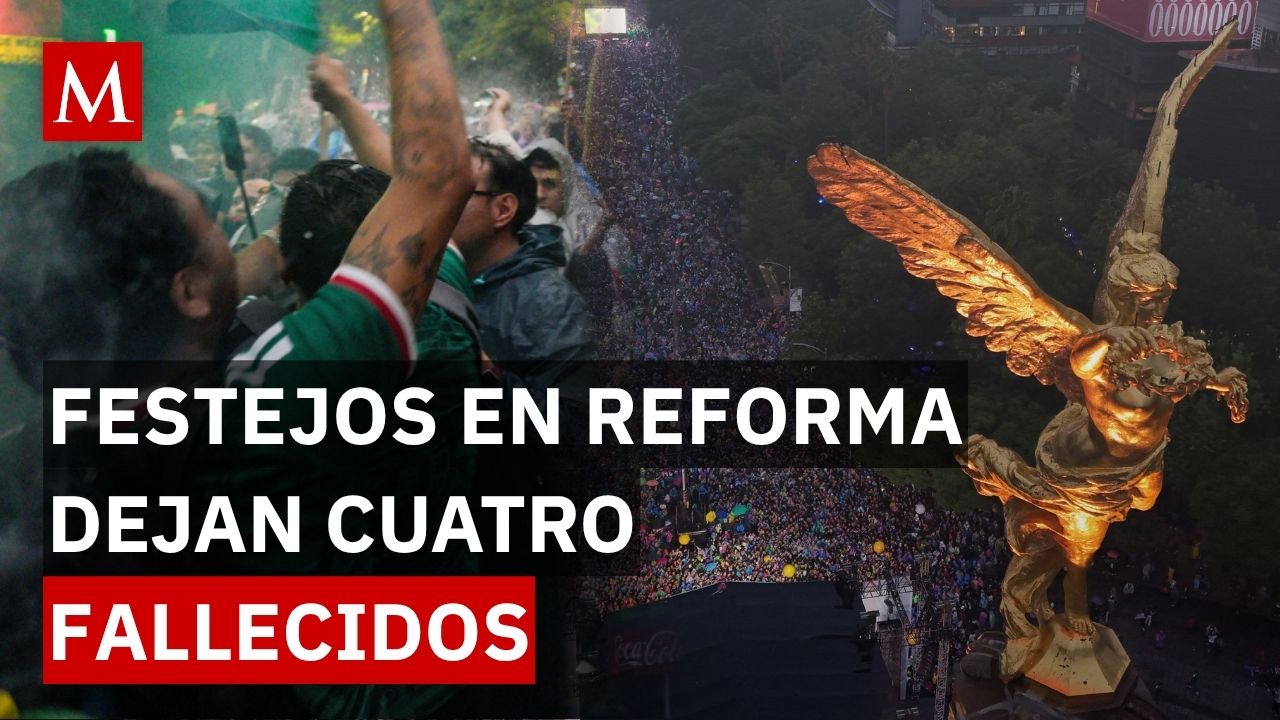 Multitud fuera de control: Así ocurrió el aplastamiento masivo en el Paseo de la Reforma