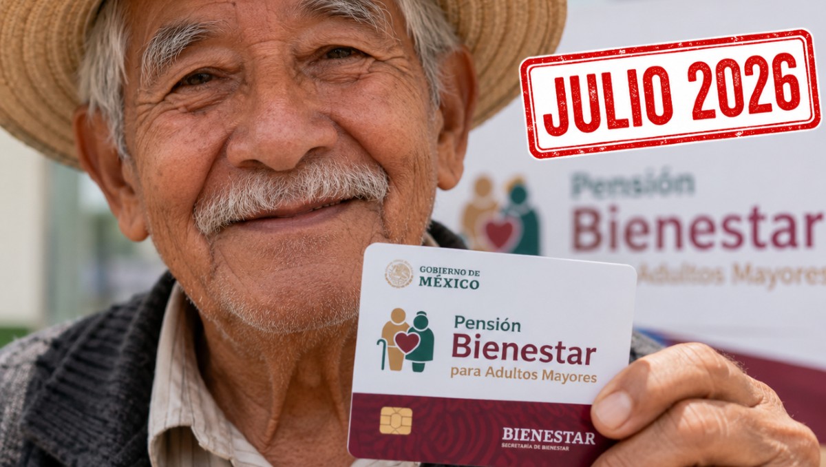 Calendario Pensión Adultos Mayores: fechas de pago JULIO 2026