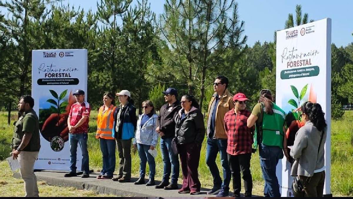 Se reforzó su compromiso con el medio ambiente mediante una nueva jornada de reforestación en Toluca. | Especial