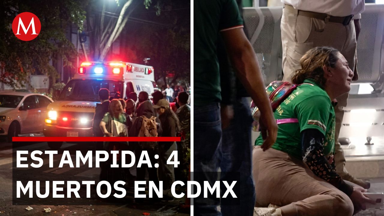 Tragedia en el Ángel de Independencia: 4 muertos en estampida durante festejos de la selección