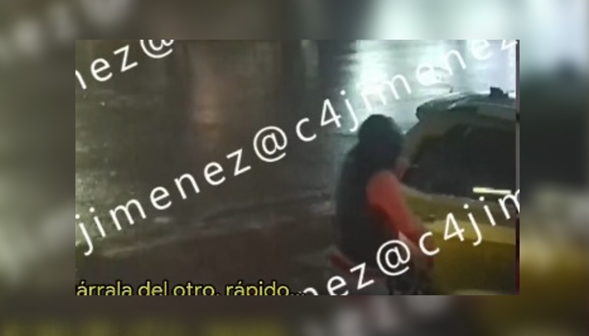 La víctima pidió ayuda de elementos de seguridad. (Foto: especial)