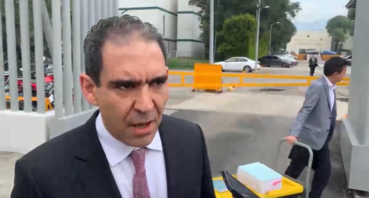 Alejandro Rojas Pruneda, abogado de la familia  de Emilio Lozoya.