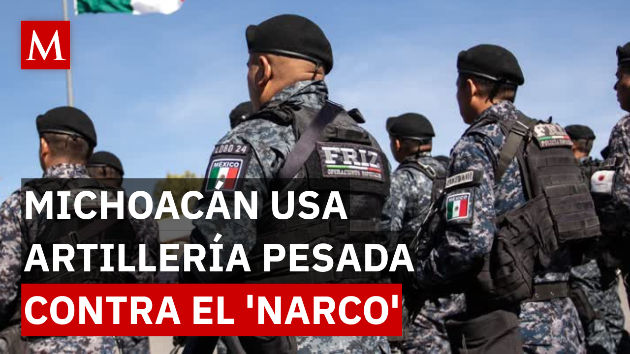 Arsenal de alto poder: Las seis armas de la Guardia Nacional para doblegar al narco