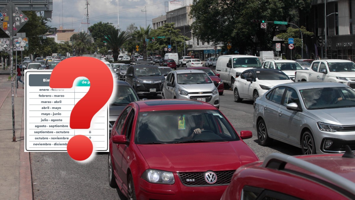 El calendario de verificación vehicular en Jalisco se renueva: aquí quiénes deben acudir en julio de 2026 (Foto: Archivo y Diseño: Salvador Romero)