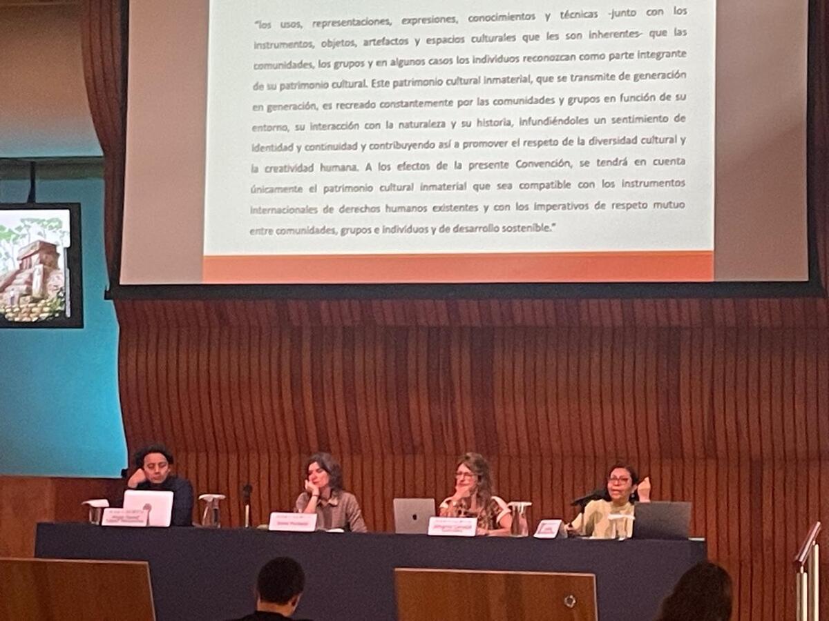 La charla se dio durante las XVII Jornadas de Jóvenes Americanistas. (Foto: Especial)