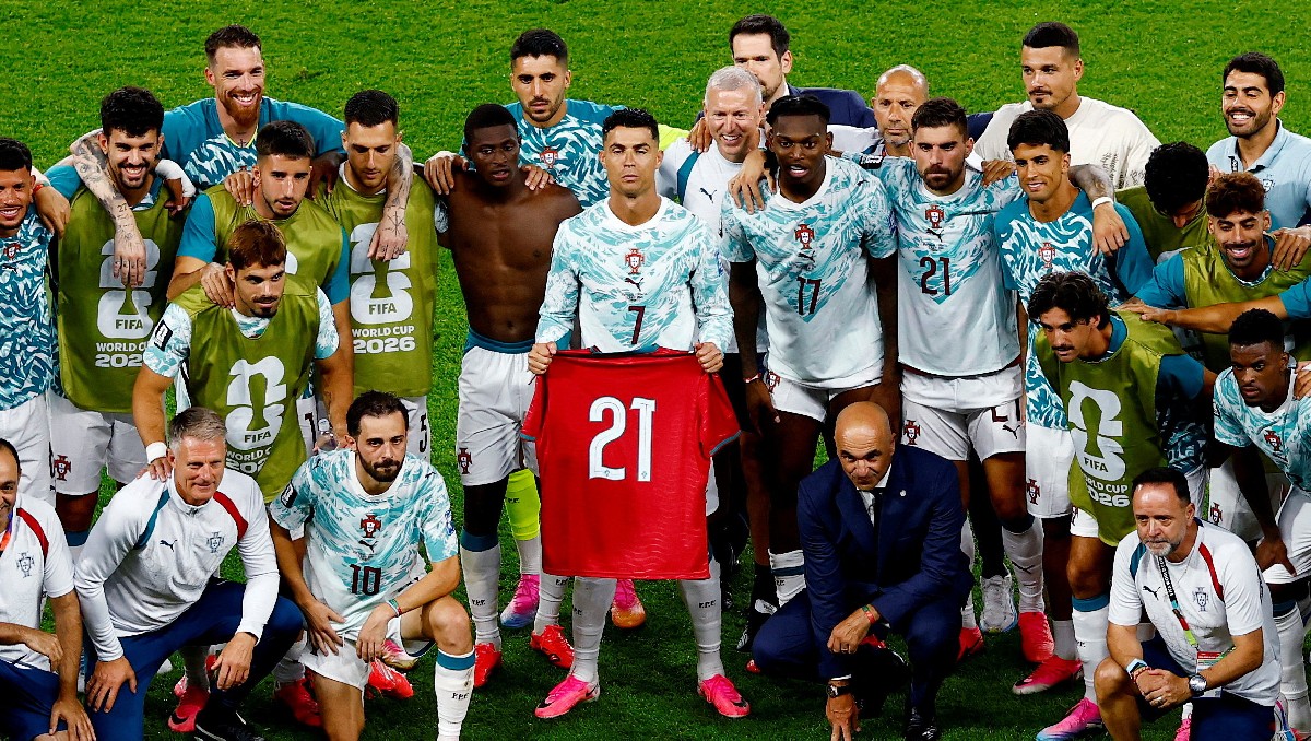 Cristiano Ronaldo dedica triunfo y clasificación de Portugal a Diogo Jota (Reuters)