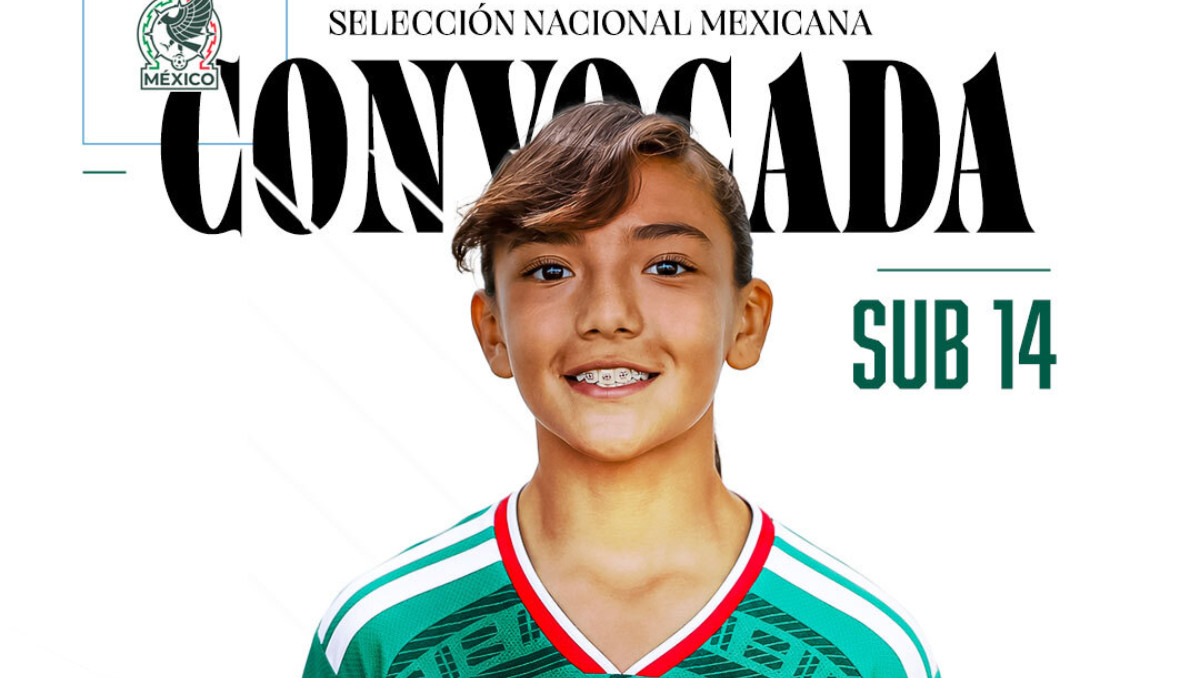 Daniela Ruiz: Jugadora del Puebla Femenil es convocada por la Selección Nacional Mexicana para Supercopa 2026 Sub 14 | Cortesía