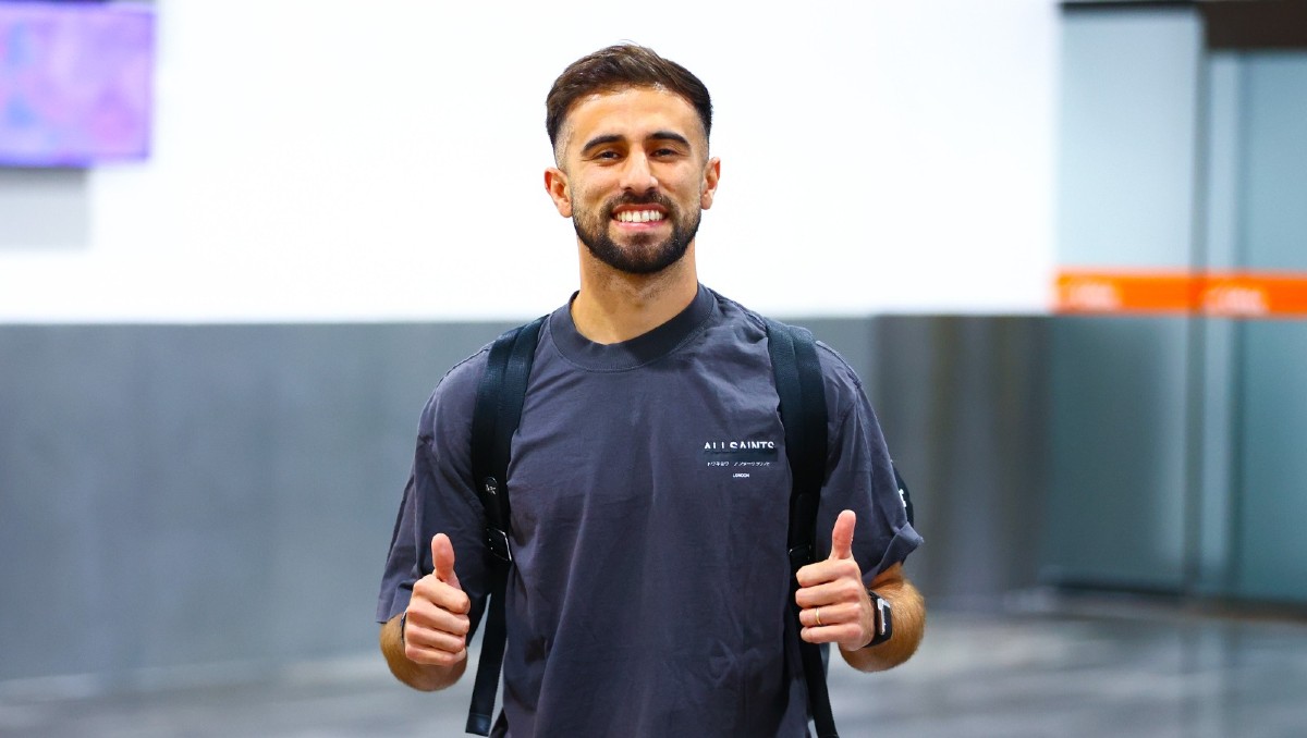 Diego Rossi llega a Monterrey para hacer las pruebas físicas y firmar con Rayados (Jorge López)