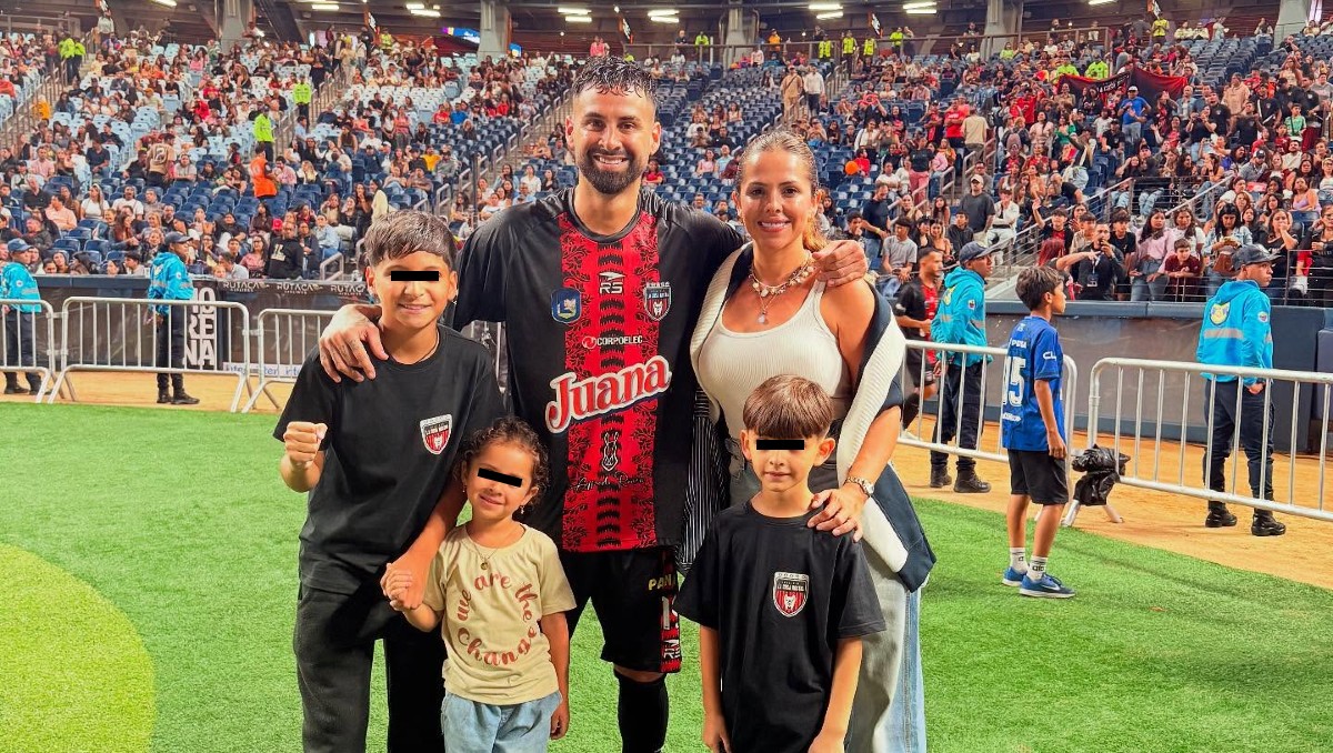 El futbolista Lucas Trejo es sedado después de buscar a su familia en escombros tras el terremoto en Venezuela (Instagram @ lucastrejo_lt)
