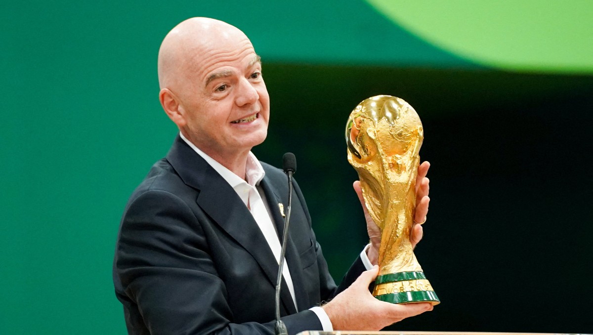 Gianni Infantino, el presidente de la FIFA (Reuters)