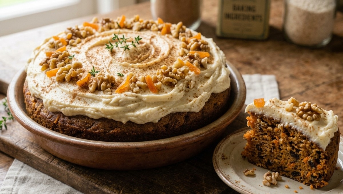 Imagen ilustrativa de carrot cake (Gemini)