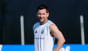 La insólita reacción de Messi ante revisión a la Selección de Argentina en su llegada a Miami.