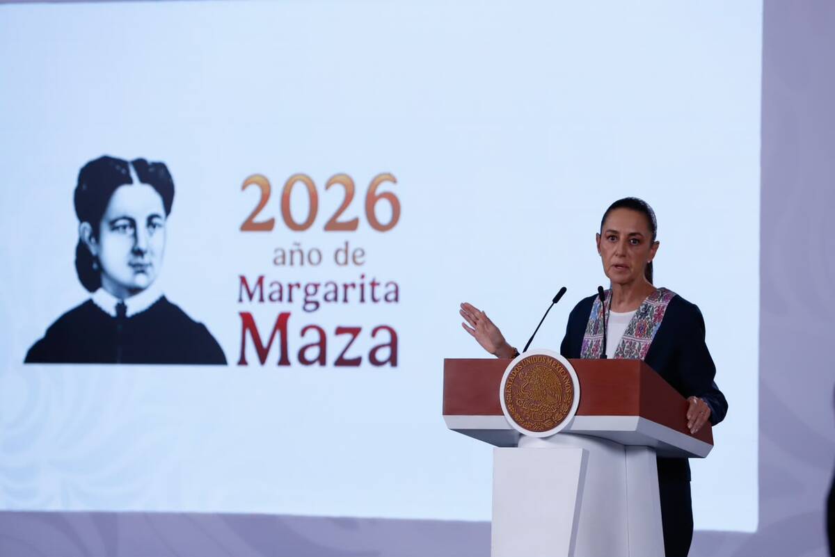 La Presidenta señaló que México tiene opciones comerciales más allá del T-MEC. | Foto: Ariana Pérez