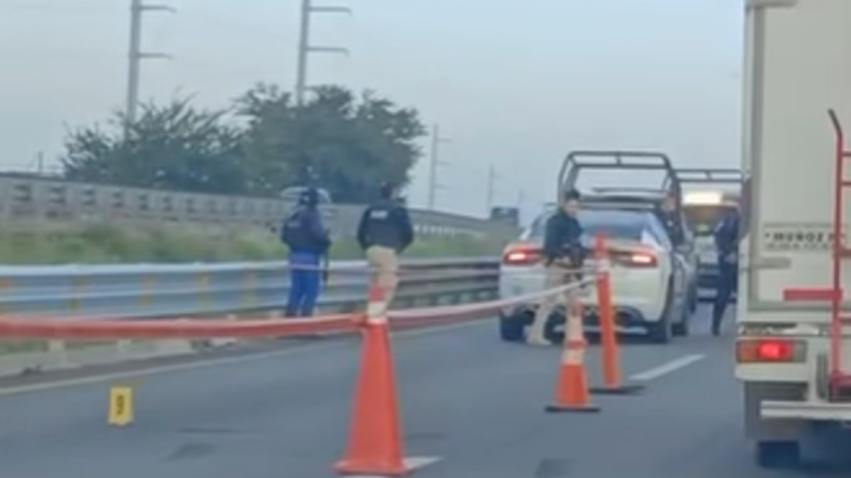 Los presuntos responsables realizaron detonaciones de arma de fuego contra los elementos de la FSPE. | Redes sociales.