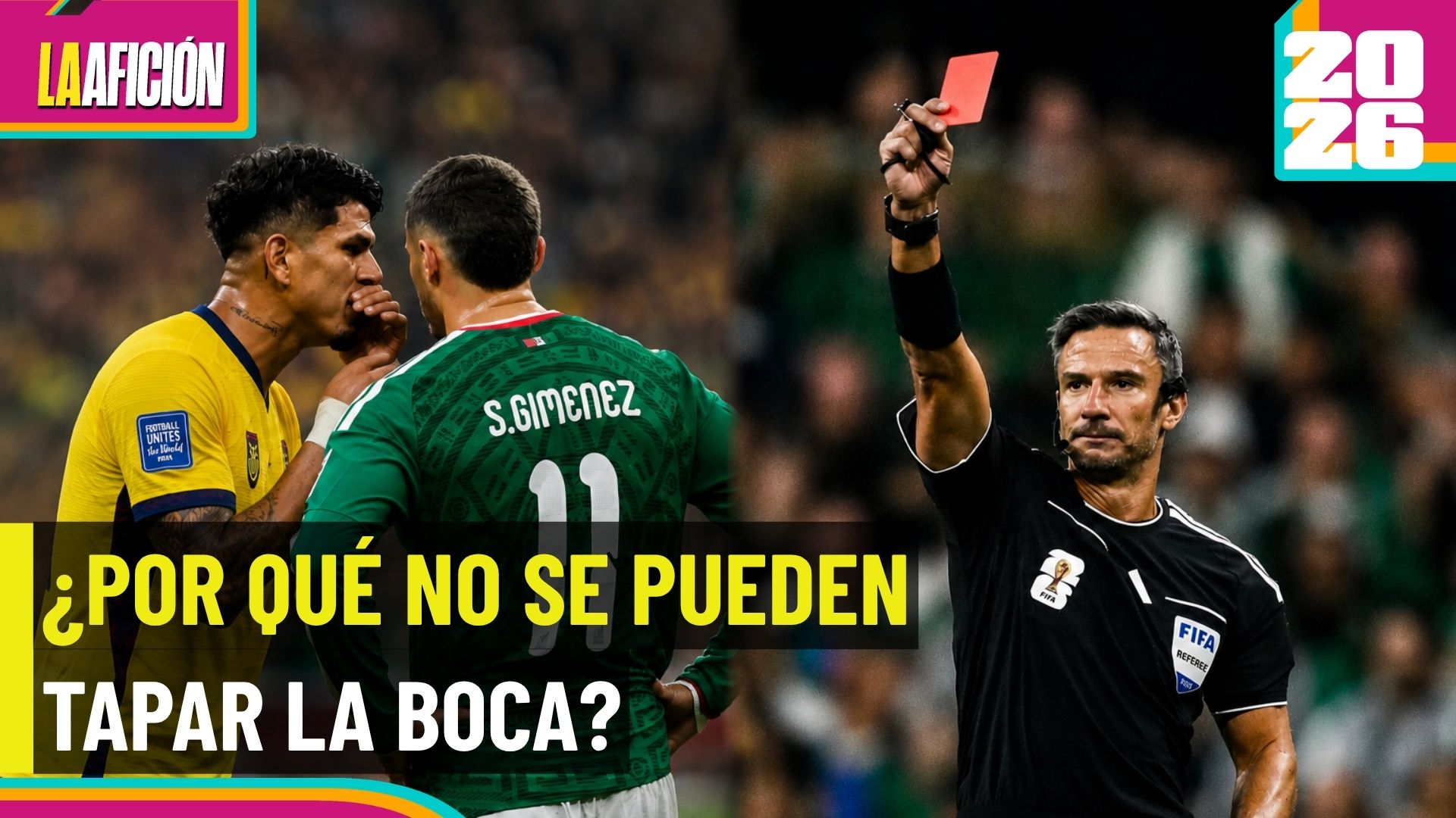 La regla por la que Hincapié vio la tarjeta roja ante México