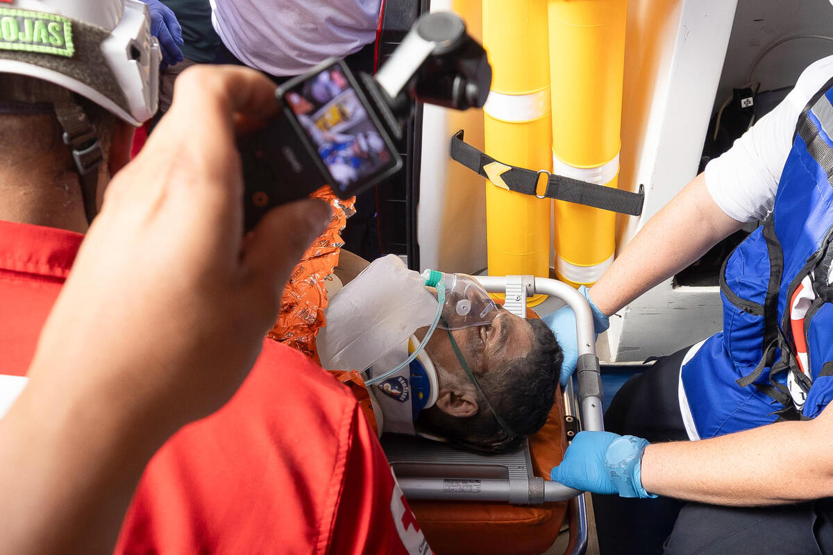 Hernán Gil: Quien es el guardia rescatado tras terremotos en Venezuela
