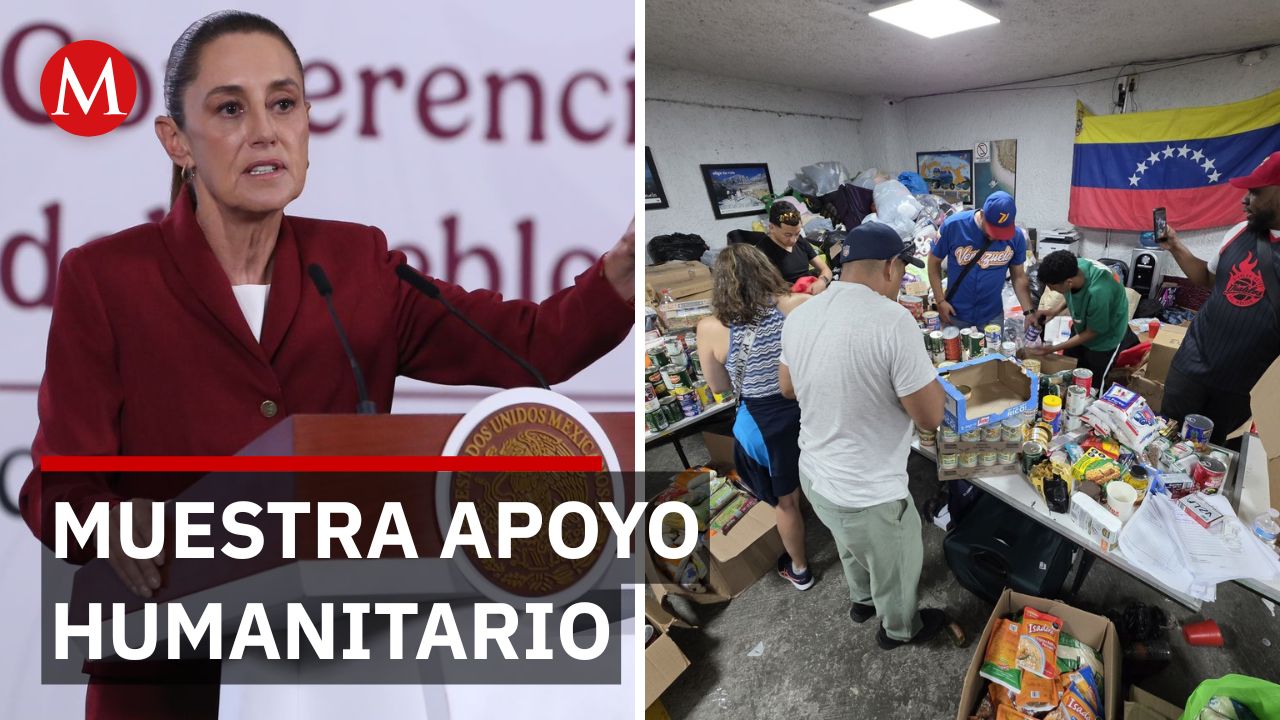Sheinbaum alista envío de buque de Semar con apoyo humanitario a Venezuela