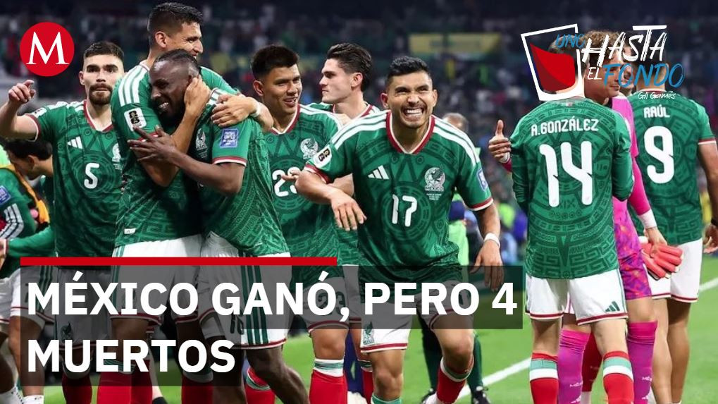 Triunfo de México en futbol opacado por 4 muertes en celebraciones en calles capitalinas