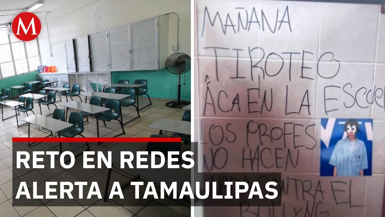 27 amenazas de tiroteo en escuelas de Tamaulipas generan pánico entre padres y estudiantes