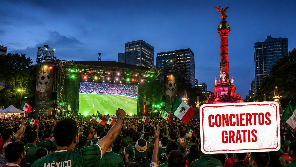 Conciertos gratis en CdMx por partido de México | IA M2