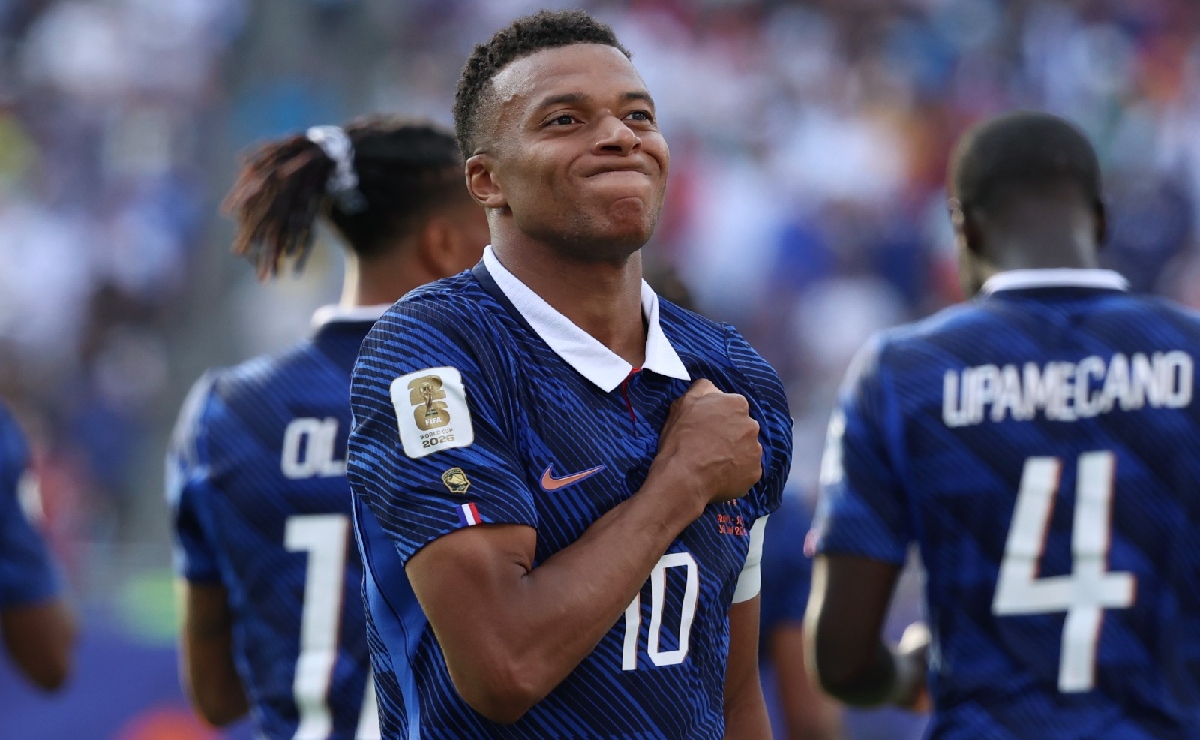 El futbolista francés Kylian Mbappé. (AP)