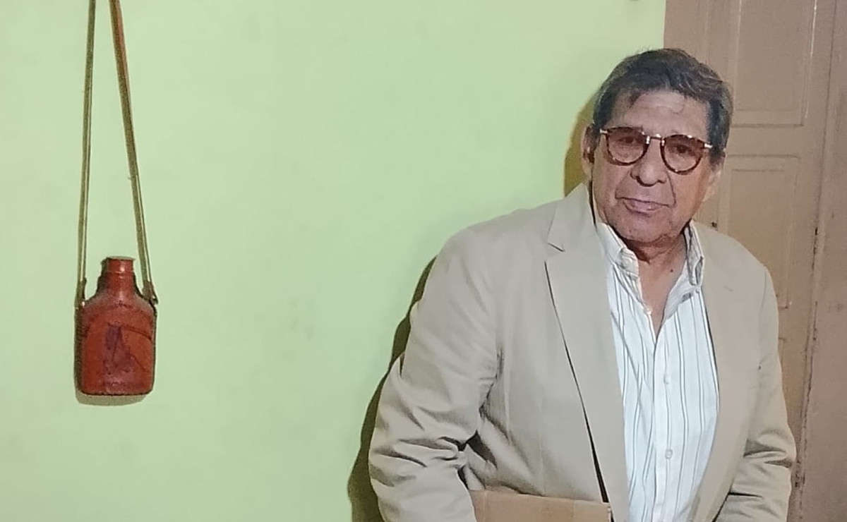El escritor Víctor Manuel Navarro. (Foto: Abril Fernández)
