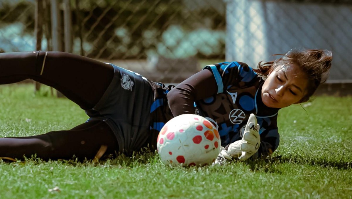 Jaidy Gutiérrez deja de ser portera del Club Puebla Femenil | Cortesía Club Puebla
