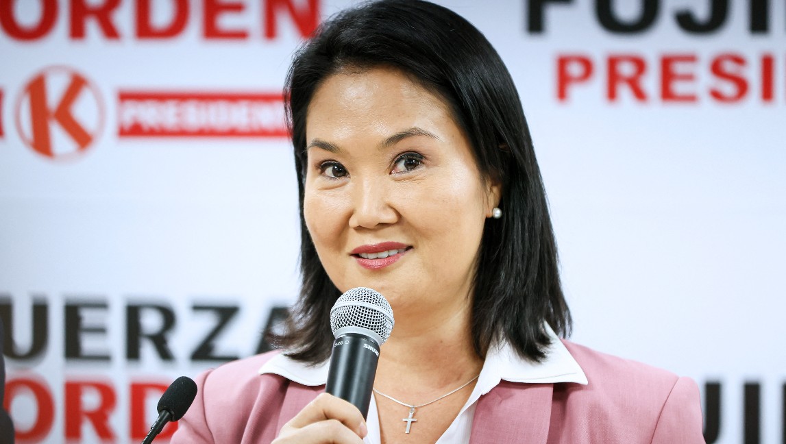 Keiko Fujimori tomará su cargo el 28 de julio. | AFP