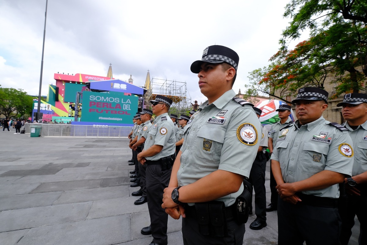 Serán 3 mil elementos de seguridad desplegados en Guadalajara. (Cortesía)
