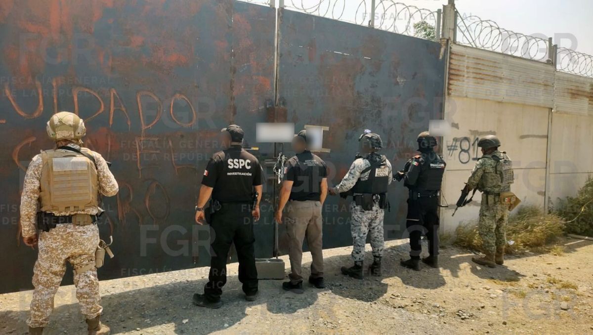 El Ministerio Público de la Federación continúa con las investigaciones para identificar a las personas que operaban ese centro. | Especial