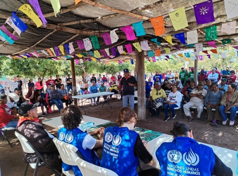ONU-DH entra al conflicto de la planta de fertilizantes en Sinaloa; vigilará mesas de diálogo. | Foto: Manuel Aceves