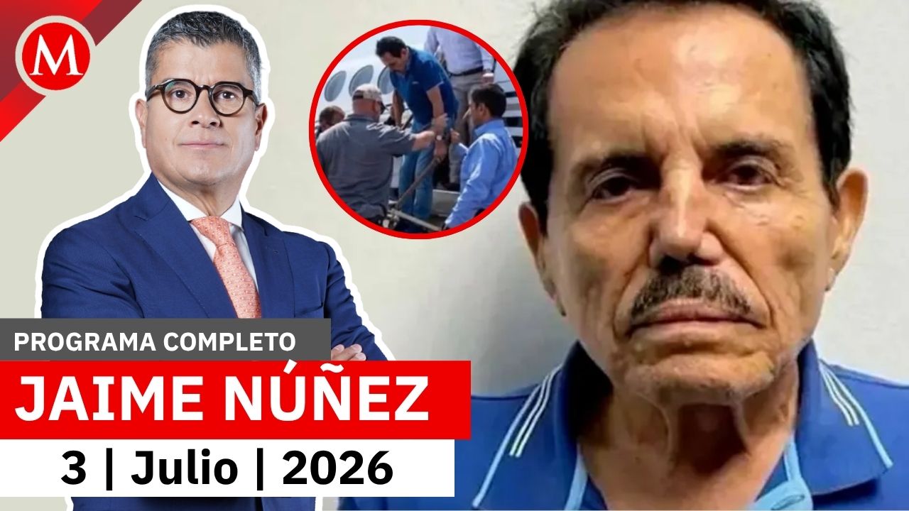 Revelan fotos inéditas sobre la captura del 'Mayo' Zambada | Jaime Núñez, 3 de julio de 2026