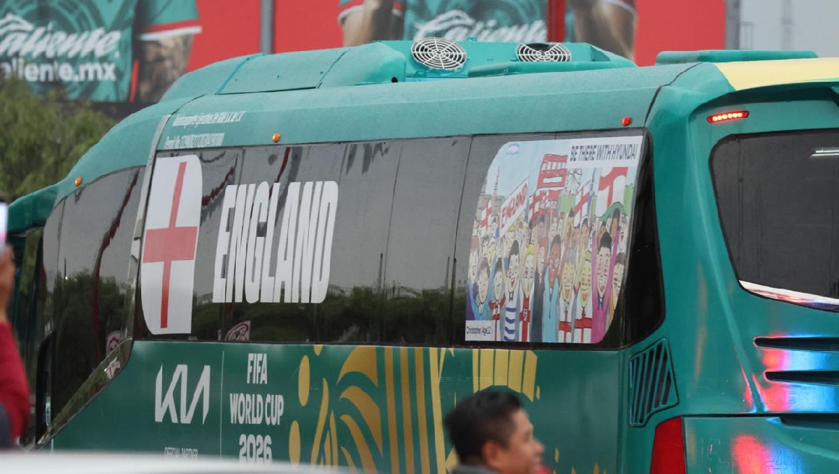 Selección de Inglaterra llega a México de cara su partido ante el Tricolor en el Mundial 2026 (Jesús Quezada)