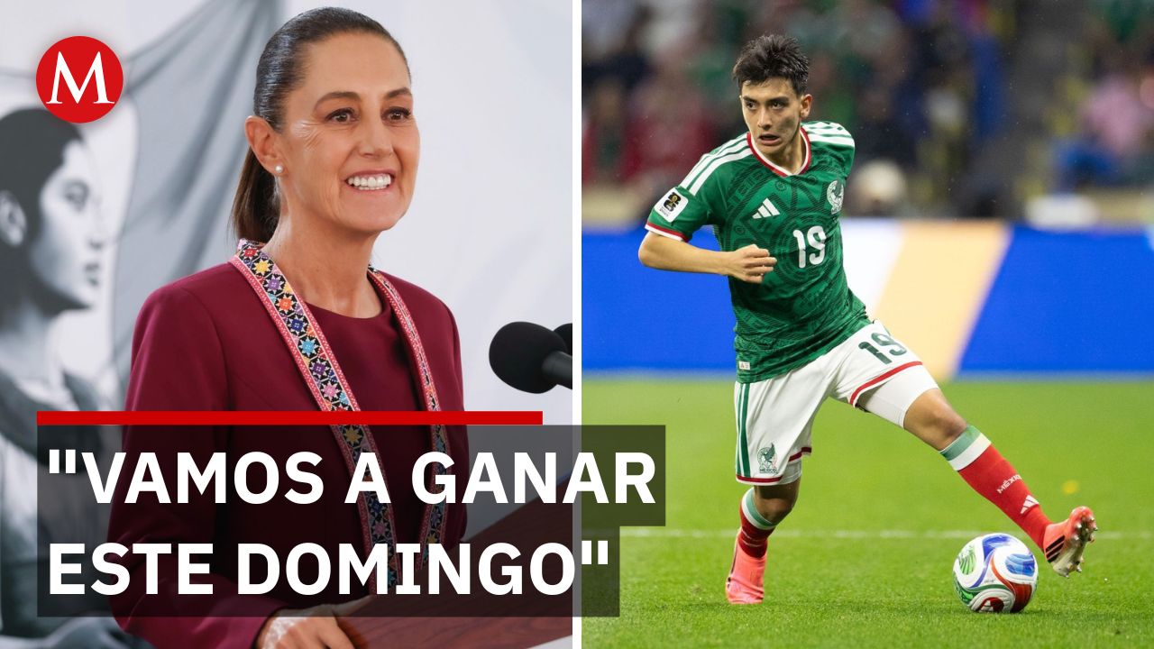Sheinbaum pronostica victoria de México sobre Inglaterra y llama a celebrar con orden